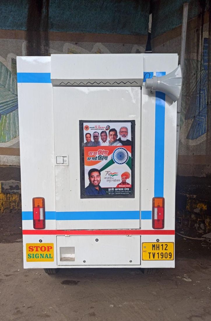 LED video van for corporate branding