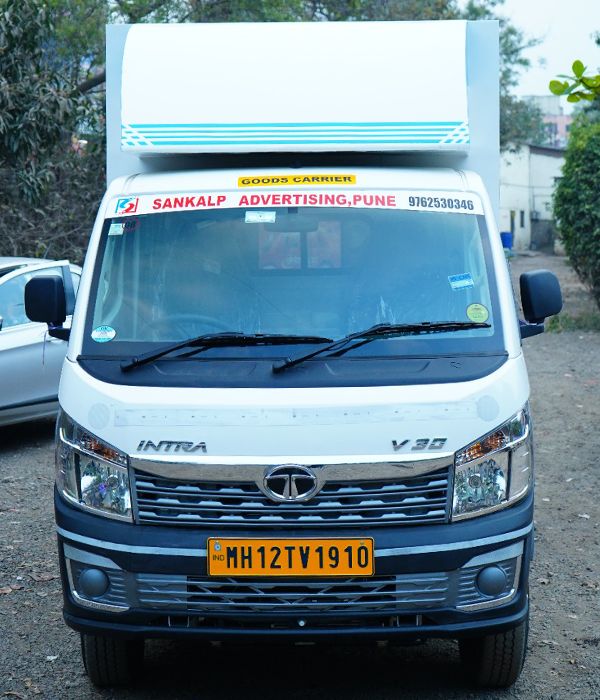 LED mobile van for brand activation